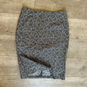 Vintage 90s chaiken and capone Paisley Floral skirt made in USA bohemian floral